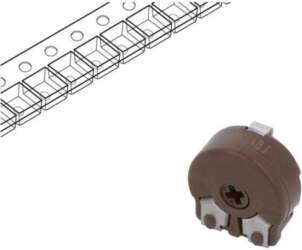 PIHER Potentiometer: mounting; 10kΩ; single turn