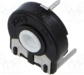 PIHER Potentiometer: mounting; 10kΩ; single turn