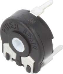PIHER Potentiometer: mounting; 1kΩ; single turn