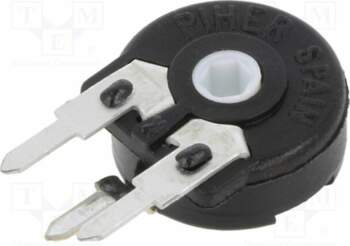 PIHER Potentiometer: mounting; 50kΩ; single turn