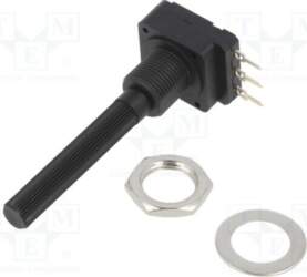 PIHER Potentiometer: shaft; 20kΩ; single turn