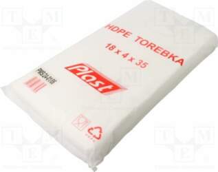 Plastic bag; L: 350mm; Width: 180mm