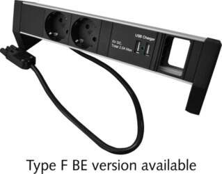 Plenty PDU DT 2XTYPE E+2XUSB+1X EMPTY