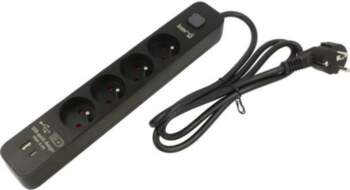 Plug socket strip: protective; Sockets: 4