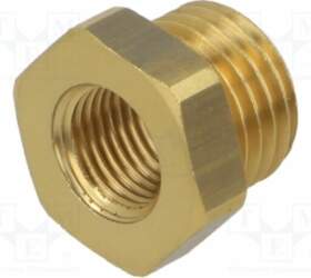 PNEUMAT Thread adapter; brass; Int.thread: