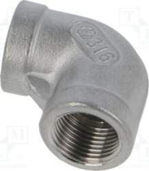PNEUMAT Threaded fitting; angled 90°; max