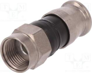 PPC Connector: F; plug; male; compression