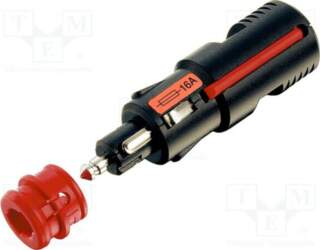 PRO CAR Cigarette lighter plug; screw