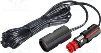 PRO CAR Cigarette lighter socket extension