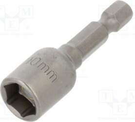 PROLINE Screwdriver bit; 6-angles socket; 10mm