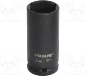 PROLINE Socket: 6-angles; socket spanner,impact