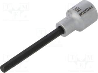 PROXXON Socket: hex key-bit; HEX 6mm