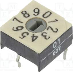 PTR HARTMANN Encoding switch; DEC/BCD; Pos:
