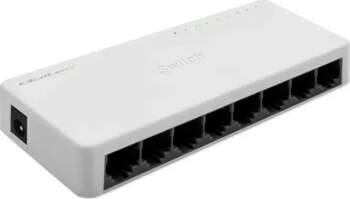 Qoltec Network SWITCH | 8 x