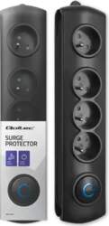 Qoltec Surge protector | 4 sockets