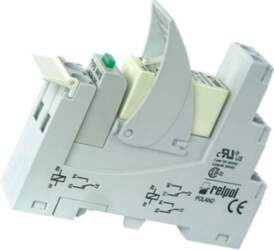 RELPOL Relay: interface; Ucoil: 24VDC; DPDT