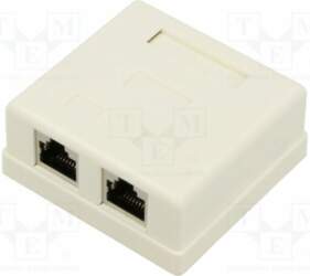 RJ45 module; IDC x2,RJ45 socket