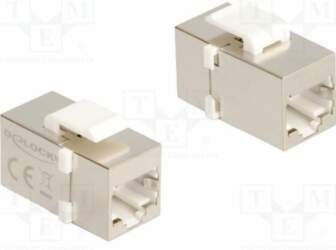 RJ 45 coupler; Keystone; RJ45 socket