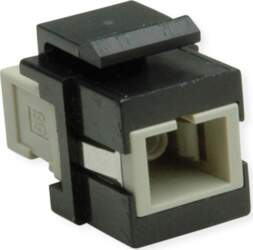 Roline Fiber Optic Keystone Jack, SC