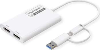 Roline USB Type A/C Adapter, 2x