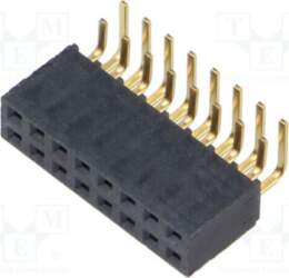 SAMTEC Connector: pin strips; socket; female