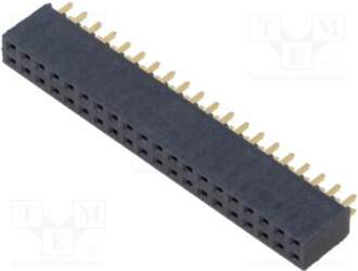 SAMTEC Connector: pin strips; socket; female
