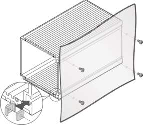 Schroff HF Frame Type Plug-In Unit