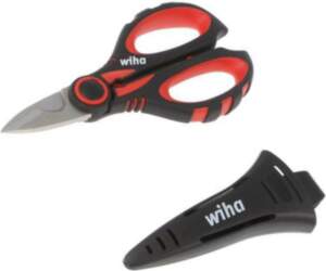 Scissors; for cables; 160mm; crimping wire-end