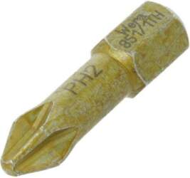 Screwdriver bit; Phillips; PH2; 1/4"; Overall