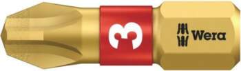 Screwdriver bit; Phillips; PH3; 1/4"; Overall