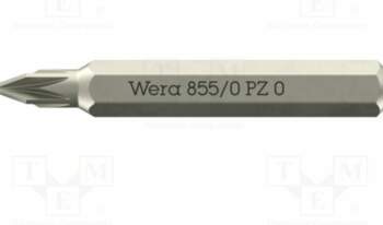Screwdriver bit; Pozidriv®; PZ0; 855/0 Micro
