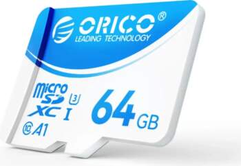 SD memory card + 64GB adapter