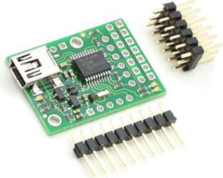 Servo controller; USB-UART; Ch: 6; Kit: