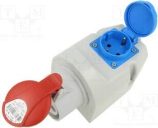 SEZ DK Connector: AC supply 3-phase
