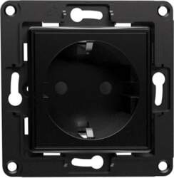 SHELLY Wall Socket EU Black Socket