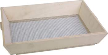 Sieve rectangular, 22 x 32 cm