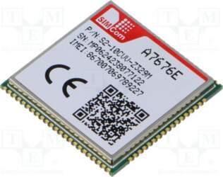 SIMCOM Module: LTE; Down: 10Mbps; Up: