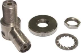Sirio Double SO239 Angular Connector |
