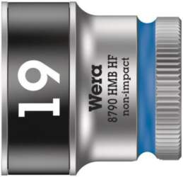 Socket: 6-angles; socket spanner; HEX 19mm