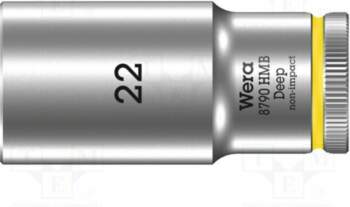 Socket: 6-angles; socket spanner; HEX 22mm