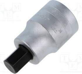 Socket: hex key-bit; HEX 19mm; 1"