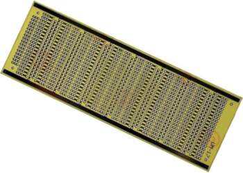 SOLDER PEAK Board: universal; single sided