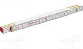 SOLID TOOLS Folding ruler; L: 1m