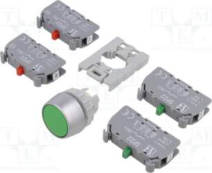 SPAMEL Switch: push-button; 22mm; Stabl.pos: