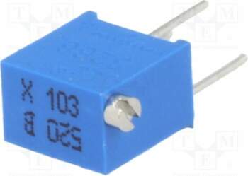 SR PASSIVES Potentiometer: mounting; 10kΩ; multiturn