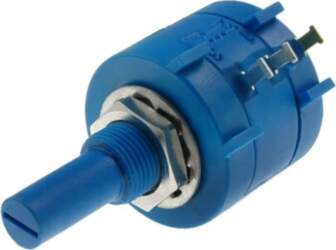 SR PASSIVES Potentiometer: shaft; 100kΩ; multiturn