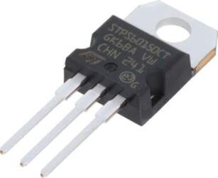 STMICROELECTRONICS Diode: Schottky rectifying; THT; 150V
