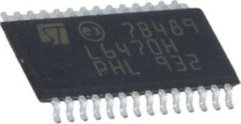 STMICROELECTRONICS IC: driver; motor controller; HTSSOP28