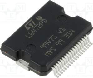 STMICROELECTRONICS IC: driver; motor controller; PowerSO36