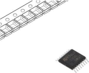 STMICROELECTRONICS IC: interface; transceiver; full duplex
